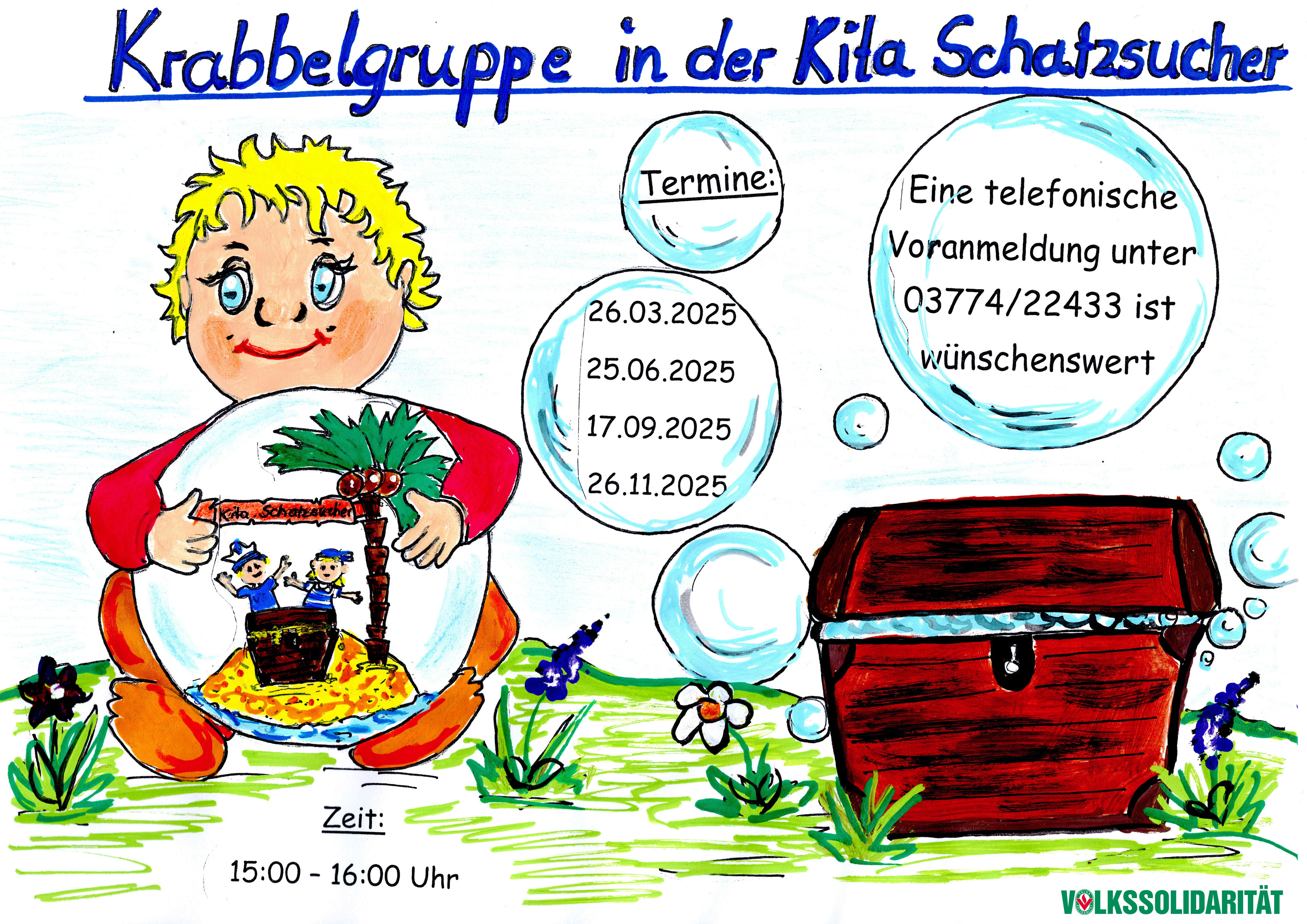 Kindertageseinrichtung Schatzsucher, Volkssolidarität Westerzgebirge e.V.